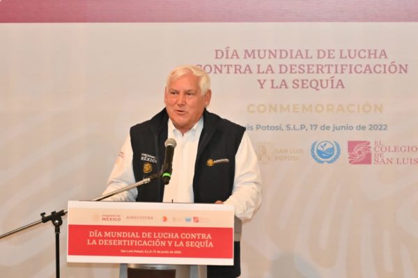EL TITULAR de Sader, Víctor Villalobos, urge a dependencias crear políticas públicas contra la desertificación