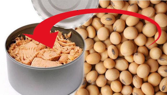 LA PROFECO detecta latas de atún que tienen más del 50 % de soya.